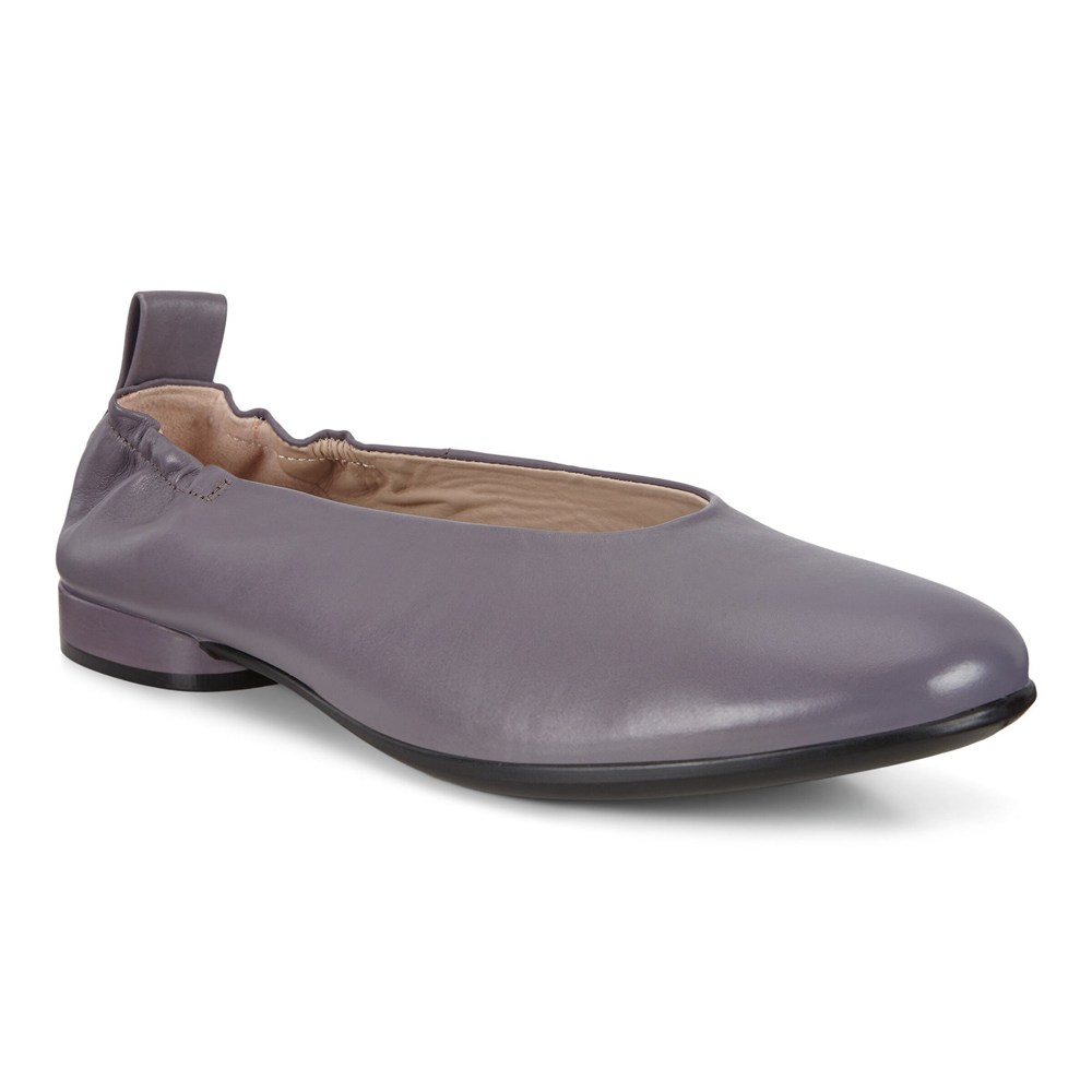 Bailarinas Mujer - ECCO Anine Flat - Grises - SLR420859